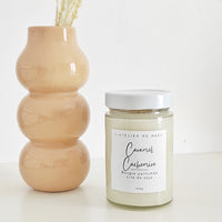 Caramel Cachemire-Bougie parfumée artisanale