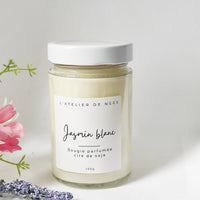 Jasmin-Bougie parfumée artisanale